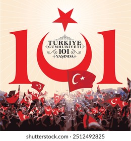 Türkiye Cumhuriyeti 101 años
La República de Turquía tiene 101 años