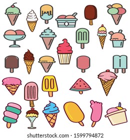 cummer ice creamclassic bundle vector