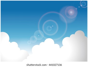 夏空 入道雲 のイラスト素材 画像 ベクター画像 Shutterstock
