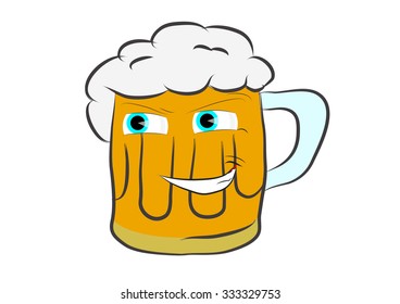Cunning pint of beer