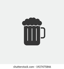 cup of beer vector icon alcohol