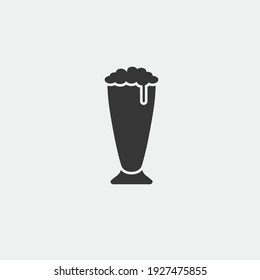 cup of beer vector icon alcohol