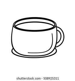 cup beverage isolated icon vector illustration design
