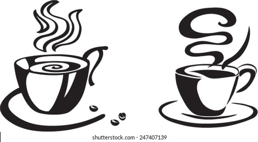 cup of black coffee