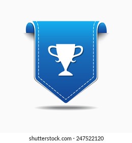 Cup blue Vector Icon Design
