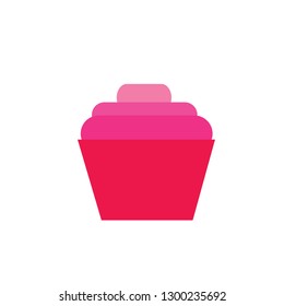 cup cake graphics logo