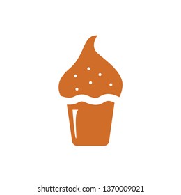 Cup cake icon design