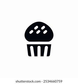 cup cake icon sign vector