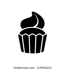 cup cake icon vector template