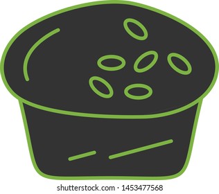 Cup cake icon for your project
