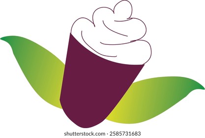 cup cake image logo symbol 