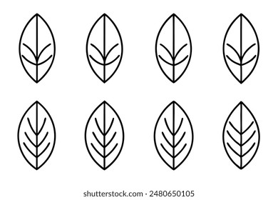 taza de pastel Line Art Un conjunto de Ilustraciones