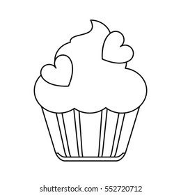 cup cake love line