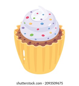 Torta de copa y repostería de Muffin