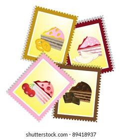 cup cake stamps