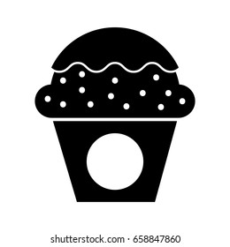 cup cake sweet icon