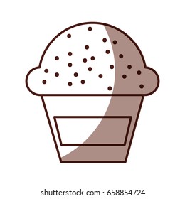 cup cake sweet icon