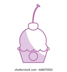 cup cake sweet icon