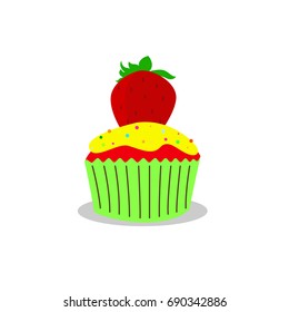 cup cake vector art