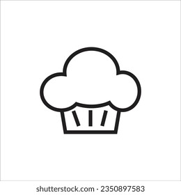cup cake vector icon line template