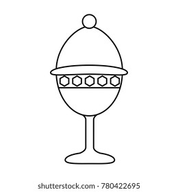 cup chalice isolated icon