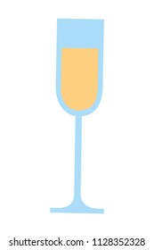 cup champagne isolated icon