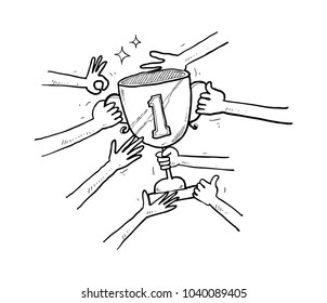 The cup of champion