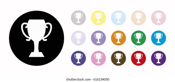 cup champion set icons