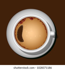 A cup of cofee EPS10