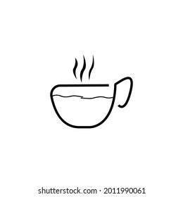 cup coffe icon. vector illustration simple