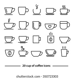 cup of coffe icons