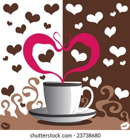 a cup of coffee