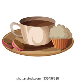 a cup of coffee
