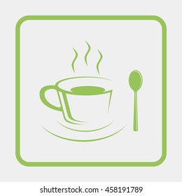 Cup of coffee.
