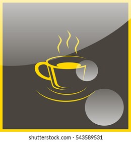 Cup of coffee.