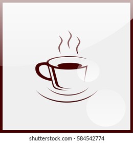 Cup of coffee.