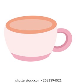 A cup of coffee cappuccino latte illustration