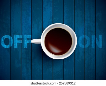 cup of coffee concept