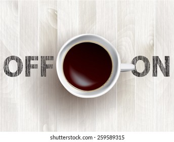 cup of coffee concept