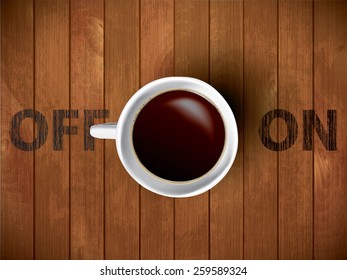 cup of coffee concept