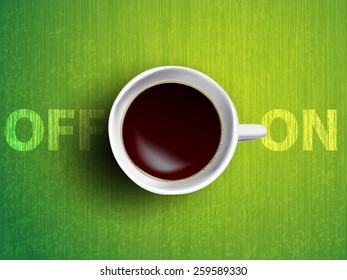 cup of coffee concept