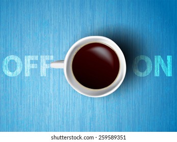 cup of coffee concept