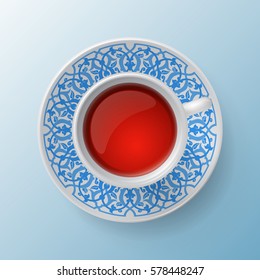 cup of coffee ,decorative design