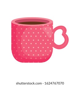 cup coffee delicious isolated icon vector illustration design