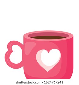cup coffee delicious isolated icon vector illustration design