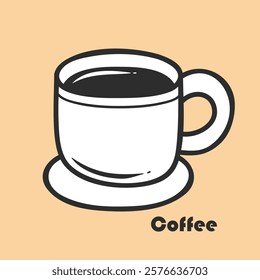  cup of coffee desgin vector

