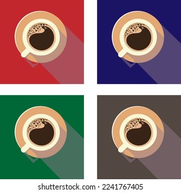 cup of coffee drink design