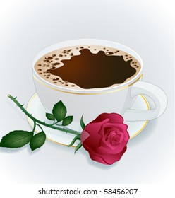 Cup of coffee, eps10 format
