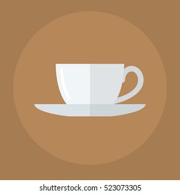 cup of coffee flat icon