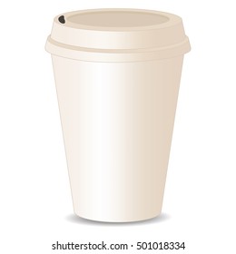 A cup of coffee to go